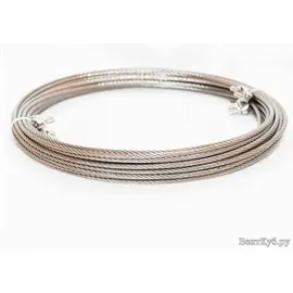 Трос 20 м, 4 зажима Джилекс