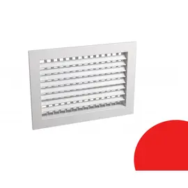 Решетка АДН 700*900, Типоразмер (мм): 900х700, Конструкция: Двухрядная, Цвет: Красный