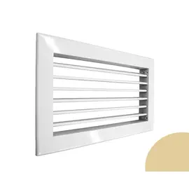 Решетка-АМН 1500*250, Типоразмер (мм): 250х1500, Конструкция: Однорядная, Цвет: Бежевый