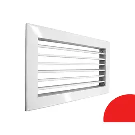 Решетка-АМН 1400*100, Типоразмер (мм): 100х1400, Конструкция: Однорядная, Цвет: Красный