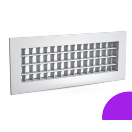 Решетка РВ-2-150x300, Типоразмер (мм): 150х300, Конструкция: Двухрядная, Бренд: Неватом, Цвет: Фиолетовый