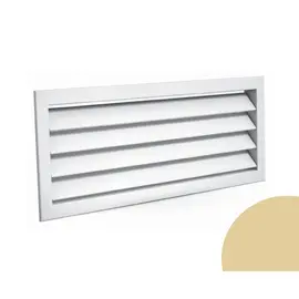 Решетка РН 150x350, Типоразмер (мм): 150х350, Конструкция: Однорядная, Бренд: Неватом, Цвет: Бежевый