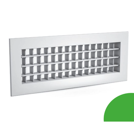 Решетка РВ-2-250x400, Типоразмер (мм): 250х400, Конструкция: Двухрядная, Бренд: Неватом, Цвет: Зеленый