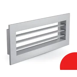 Решетка РВ-1-350x600, Типоразмер (мм): 350х600, Конструкция: Однорядная, Бренд: Неватом, Цвет: Красный