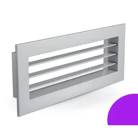 Решетка РВ-1-350x500, Типоразмер (мм): 350х500, Конструкция: Однорядная, Бренд: Неватом, Цвет: Фиолетовый