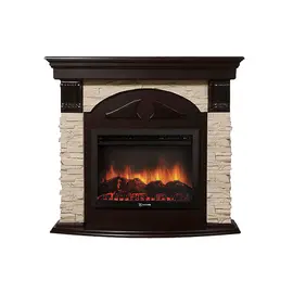 Firelight Torre 30U (угловой) камень слоновая кость, шпон темный дуб