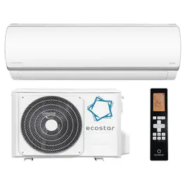 Ecostar KVS-SP24HT.1, Рекомендуемая площадь и мощность: 65 м² - 6,5 кВт, Тип кондиционера: Неинверторный