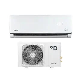 Daichi A25AVQ2/A25FV2_1Y, Рекомендуемая площадь и мощность: 25 м² - 2,5 кВт, Тип кондиционера: Неинверторный