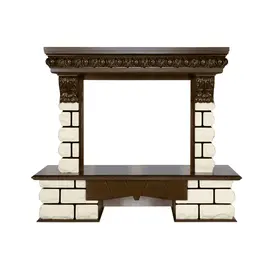 Royal Flame Pierre Luxe LORD Темный дуб/Белый