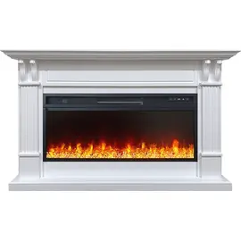 Каминокомплект Royal Flame Cardiff Белый с очагом Vision 42 LED