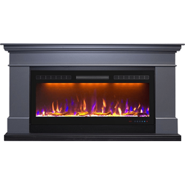 Каминокомплект Royal Flame California Серый графит с очагом Crystal 40 RF