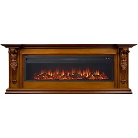 Каминокомплект Royal Flame Sparta 60 Орех с очагом Vision 60 LOG LED