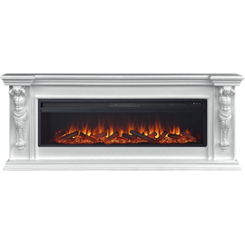 Каминокомплект Royal Flame Sparta 60 Белый с очагом Vision 60 LOG LED