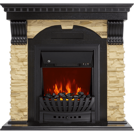 Каминокомплект Royal Flame Dublin Венге/Сланец с очагом Aspen Black