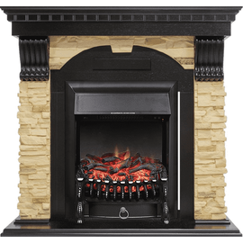 Каминокомплект Royal Flame Dublin Венге/Сланец с очагом Fobos FX Black