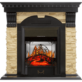 Каминокомплект Royal Flame Dublin Венге/Сланец с очагом Majestic FX M Black