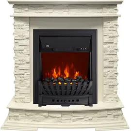 Каминокомплект Royal Flame Luzern Слоновая кость с очагом Aspen Black