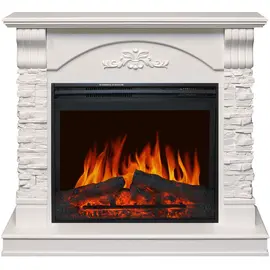Каминокомплект Royal Flame Prague Сланец бежевый/белый с очагом Jupiter FX New