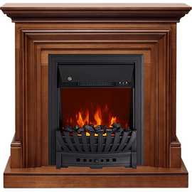 Каминокомплект Royal Flame Bradford Орех с очагом Aspen Black