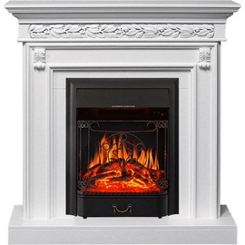 Каминокомплект Royal Flame Valletta Белый с очагом Majestic FX Black