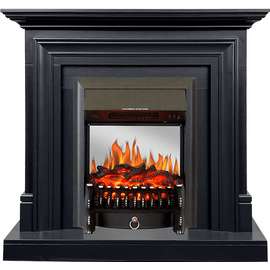 Каминокомплект Royal Flame Bradford Серый графит с очагом Fobos FX M Black
