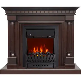 Каминокомплект Royal Flame Dallas Темный дуб с очагом Aspen Black