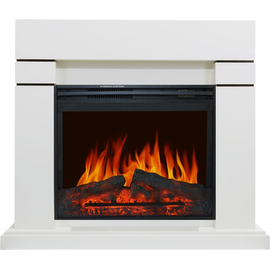 Каминокомплект Royal Flame Lindos Белый с очагом Jupiter FX New