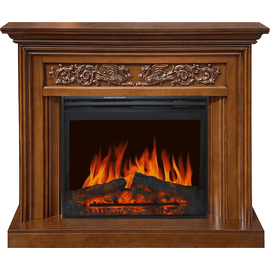 Каминокомплект Royal Flame Nottingham Орех с очагом Jupiter FX New