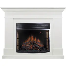Каминокомплект Royal Flame California Белый с очагом Dioramic 28 LED FX