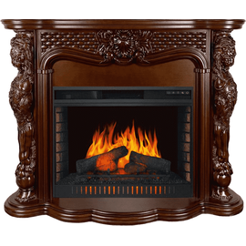 Каминокомплект Royal Flame Castle Темный дуб с очагом Vision 30 EF LED FX