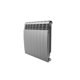 Royal Thermo Biliner Alum 500 Silver Satin х8, Количество секций (шт): 8