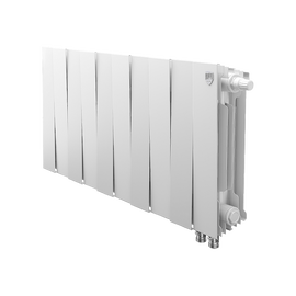 Royal Thermo PianoForte 300/Bianco Traffico х10 VD, Количество секций (шт): 10, Межосевое расстояние (мм): 300, Подключение: Нижнее