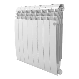 Royal Thermo BiLiner 500 Bianco Traffico х10, Количество секций (шт): 10, Межосевое расстояние (мм): 500, Подключение: Боковое