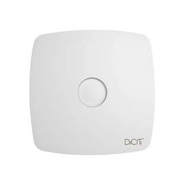 Diciti RIO 4C Matt white, Диаметр: 100 мм, Цвет: Матовый белый, Управление: Выключатель, Датчик влажности, таймер и фотодатчик: Нет