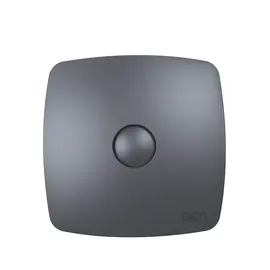 Diciti RIO 5C Dark gray metal, Диаметр: 125 мм, Цвет: Серый, Управление: Выключатель, Датчик влажности, таймер и фотодатчик: Нет