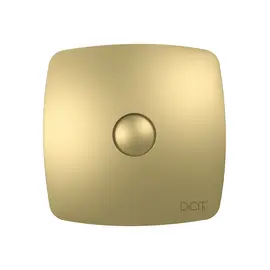 Diciti RIO 5C Champagne, Диаметр: 125 мм, Цвет: Матовый золотой, Управление: Выключатель, Датчик влажности, таймер и фотодатчик: Нет