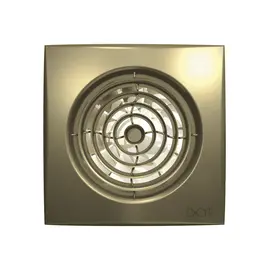Diciti Aura 5C Champagne, Диаметр: 125 мм, Цвет: Матовый золотой, Управление: Выключатель, Датчик влажности, таймер и фотодатчик: Нет