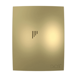 Diciti Breeze 4С Champagne, Диаметр: 100 мм, Цвет: Матовый золотой, Управление: Выключатель, Датчик влажности, таймер и фотодатчик: Нет