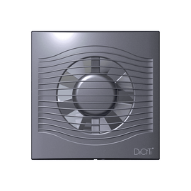 Diciti Slim 4C Dark gray metal, Диаметр: 100 мм, Цвет: Серый, Управление: Выключатель, Датчик влажности, таймер и фотодатчик: Нет