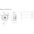 Nevatom VO-10,0-О-1-3/1500-25D2-01, Типоразмер дм (мм) : 10,0 (1000), Тип: Без опорной рамы, Мощность: 3 кВт, Производительность (м³/ч): 31800, - 7