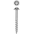 Саморезы Зубр 3,8х25 мм для глухих отверстий редкая резьба, Длина (мм): 25