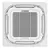 Ferrum LCAC36C1-A/LCAU36U1-A, Рекомендуемая площадь и мощность: 105 м² - 10,5 кВт, - 3