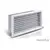 NOVA-A-2-2-300x150-H-W, Типоразмер (мм): 150х300, Конструкция: Двухрядная, Бренд: Systemair, Цвет: Белый