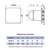 Diciti Aeon D100/125 179х179 Exclusives Silver Gray, Цвет: Серебристый, - 3
