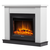 Каминокомплект: Очаг Electrolux EFP/P-2720RLS, портал Canto 25 белый, Цвет: Белый, - 2