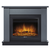 Каминокомплект Firelight: Очаг EFP/P-2520LS N, портал Canto 25 графит, Цвет: Графит