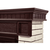Firelight Bricks 25 камень бежевый, шпон темный дуб, Цвет: Темный дуб, - 4