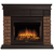 Firelight Bricks Wood 25 камень коричневый, шпон темный дуб, Цвет: Темный дуб, - 2