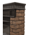 Firelight Bricks Wood 25 камень коричневый, шпон темный дуб, Цвет: Темный дуб, - 4