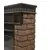 Firelight Bricks Wood 30 камень коричневый, шпон темный дуб, Цвет: Темный дуб, - 4